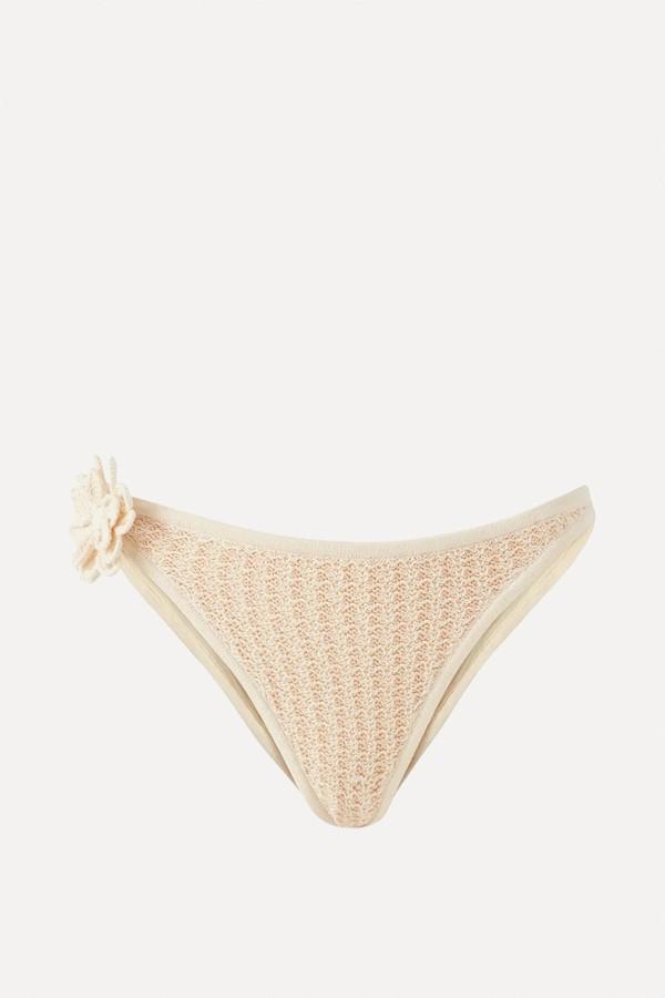 Neo Crochet Bikini Briefs from Devon Windsor