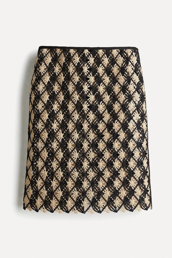 Crochet-Look Skirt from H&M