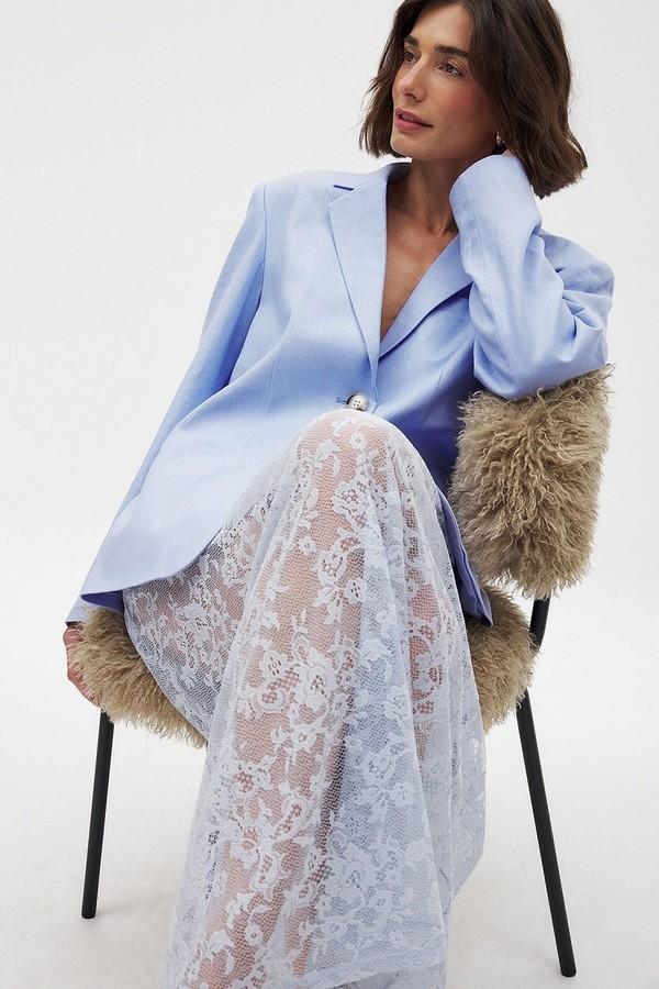 Lace Maxi Skirt from NA-KD