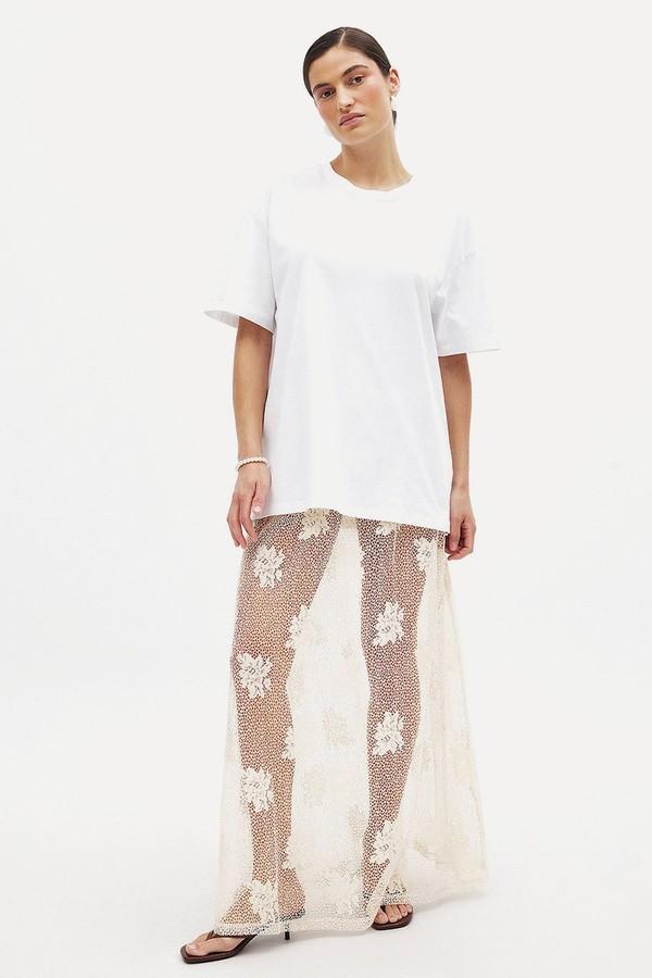 Flowy Maxi Crochet Skirt from NA-KD