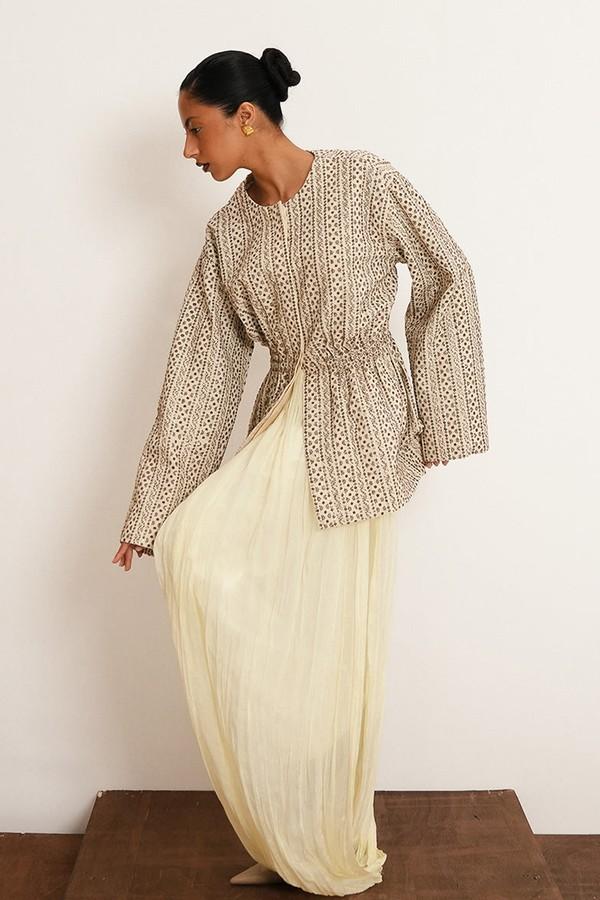 Elif Hand Crafted Peplum Jacket