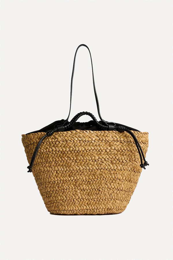 Straw Basket Bag from Marks & Spencer