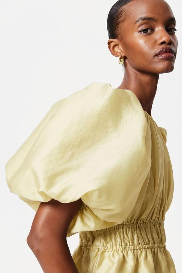 Ruched Balloon-Sleeve Blouse from & Other Stories