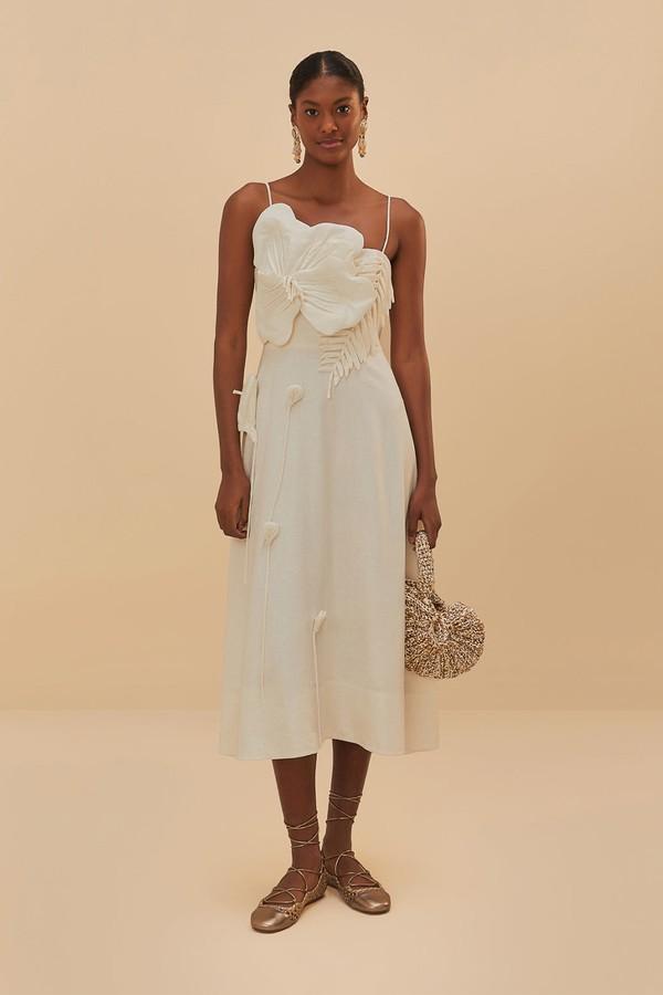 Garden Lenzing™ Ecovero™ Euroflax™ Midi Dress from Farm Rio