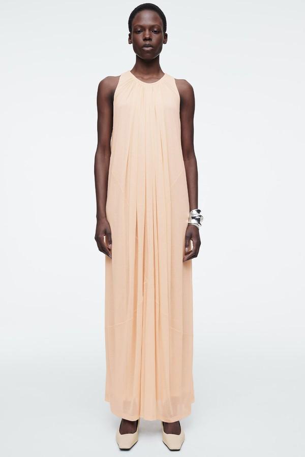 Gathered Halterneck Maxi Dress from COS