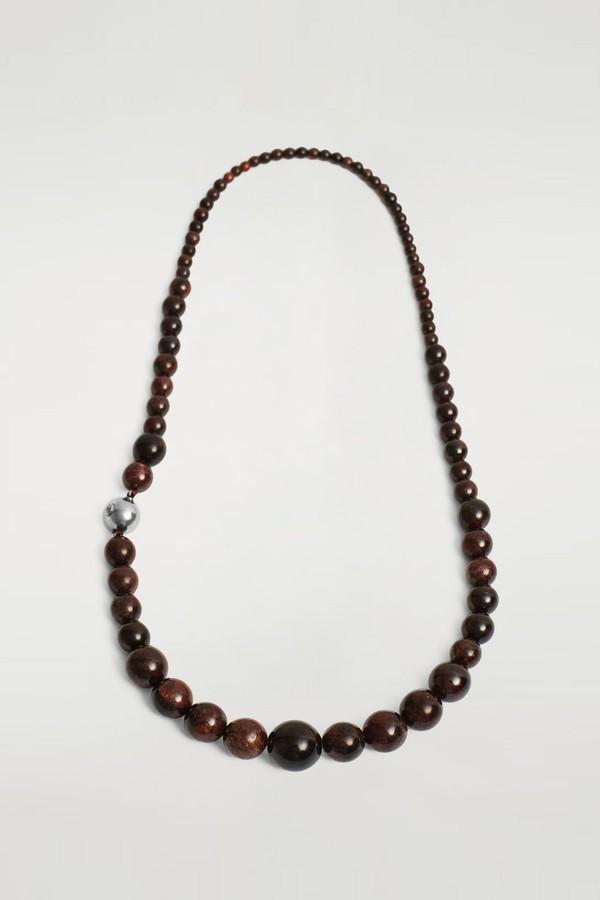 Garnet Beaded Necklace