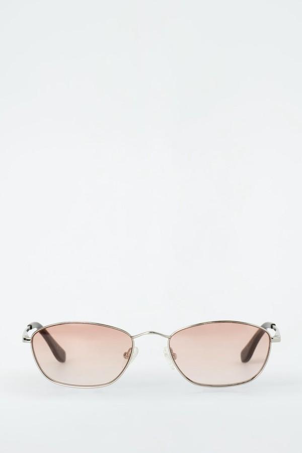 Wire-Frame Cat-Eye Sunglasses