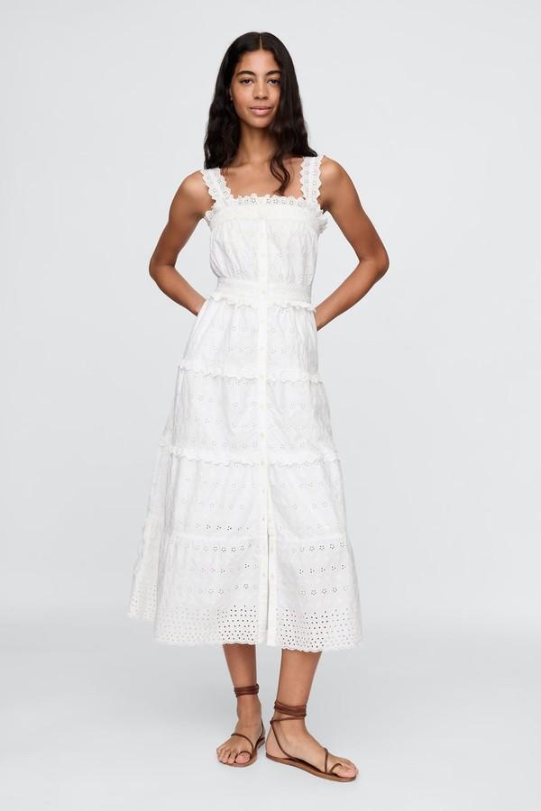 Eyelet Maxi Dress from Gap x DÔEN 
