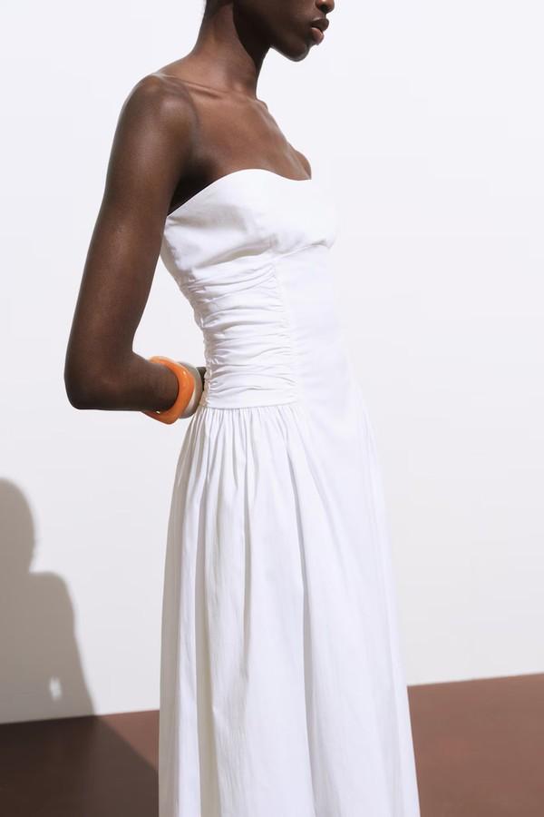 Strapless Dress from Mango