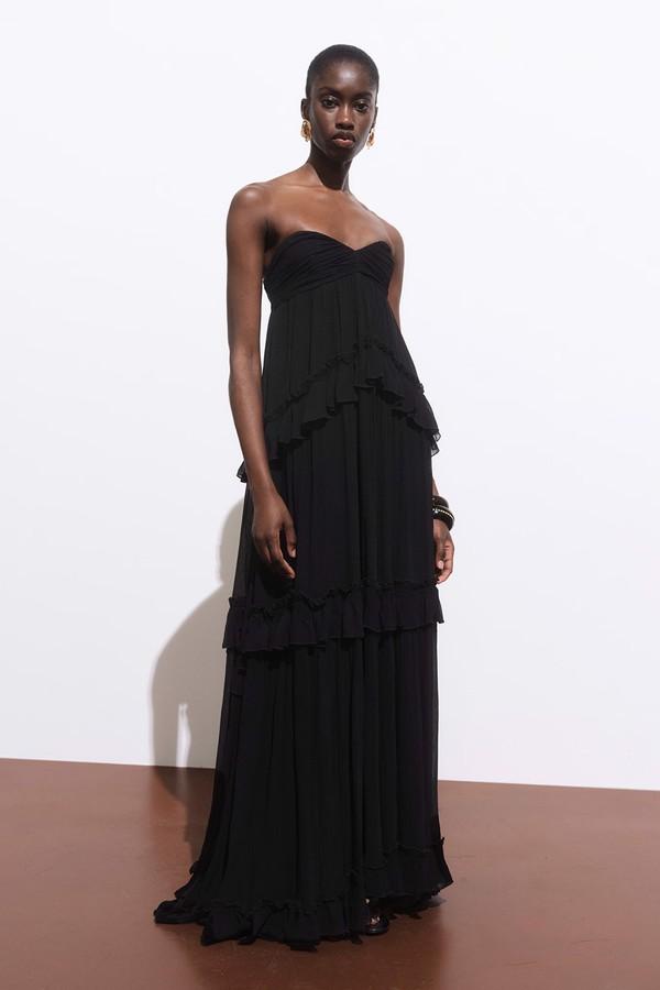 Strapless Maxi-Dress