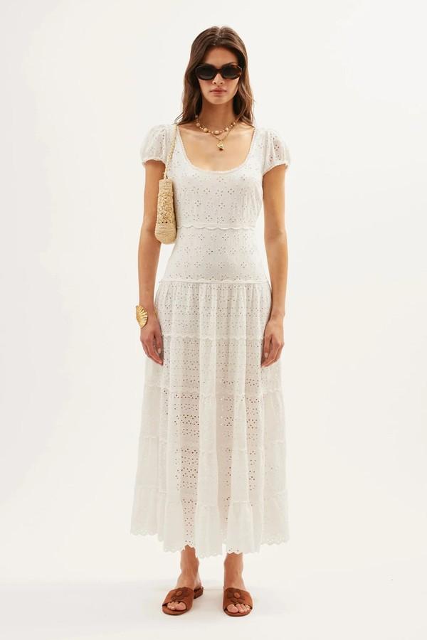 Remi Broderie Cotton Dress from Rixo
