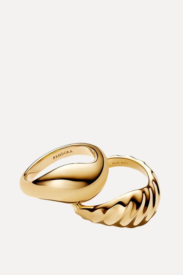 Rippled Stacking Rings
