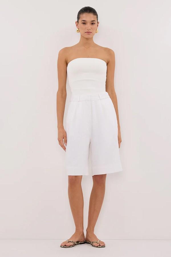 Kayla Linen Bermuda Shorts from Dissh