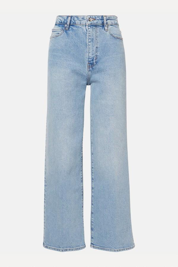The Wide High-Rise Wide-Leg Jeans from Frame