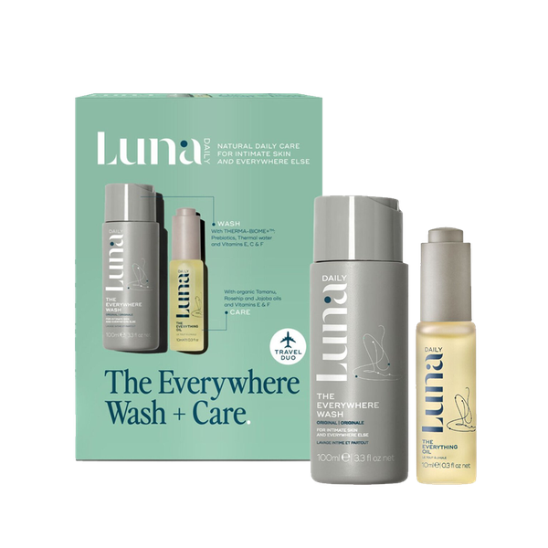 The Everywhere Wash & Care Kit from LUNA DAILY