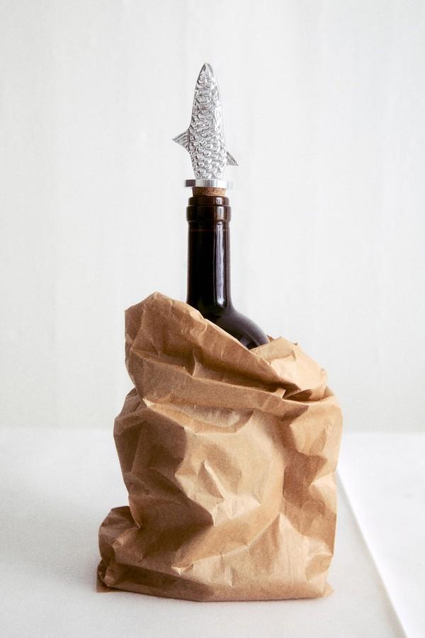 Fish-Shaped Bottle Stopper