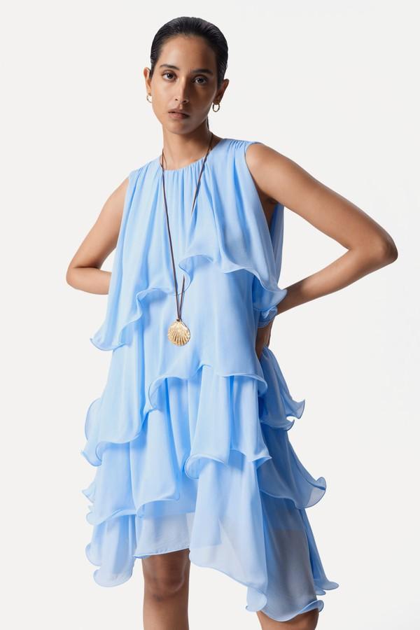 Sleeveless Frill Mini Dress from & Other Stories