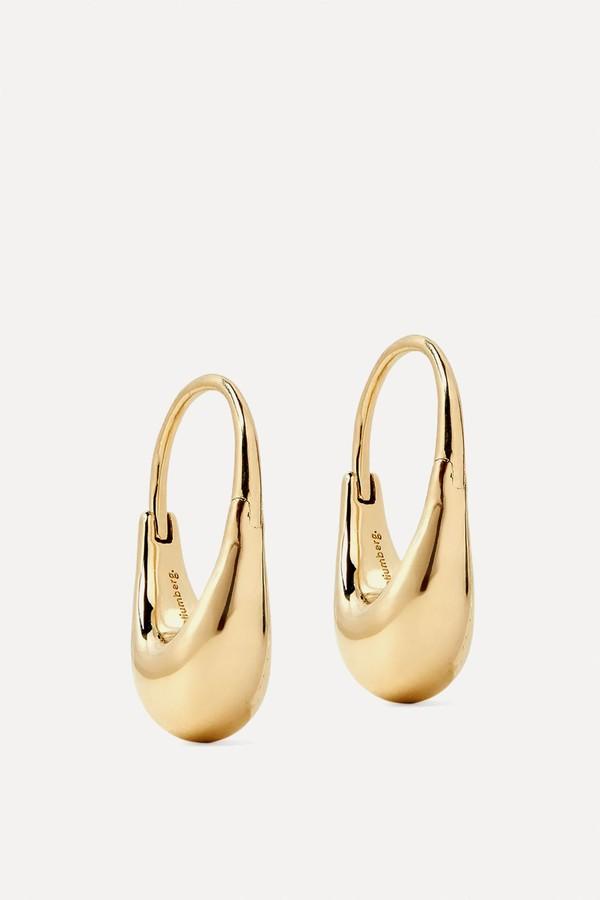 Roscida Drop Hoop Earrings from Otiumberg