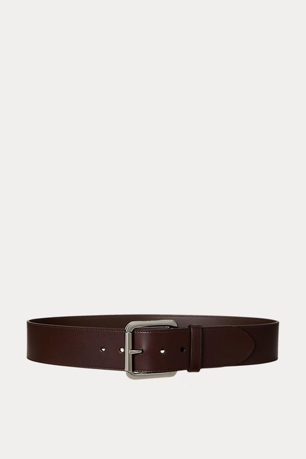Vachetta Leather Wide Belt from Ralph Lauren