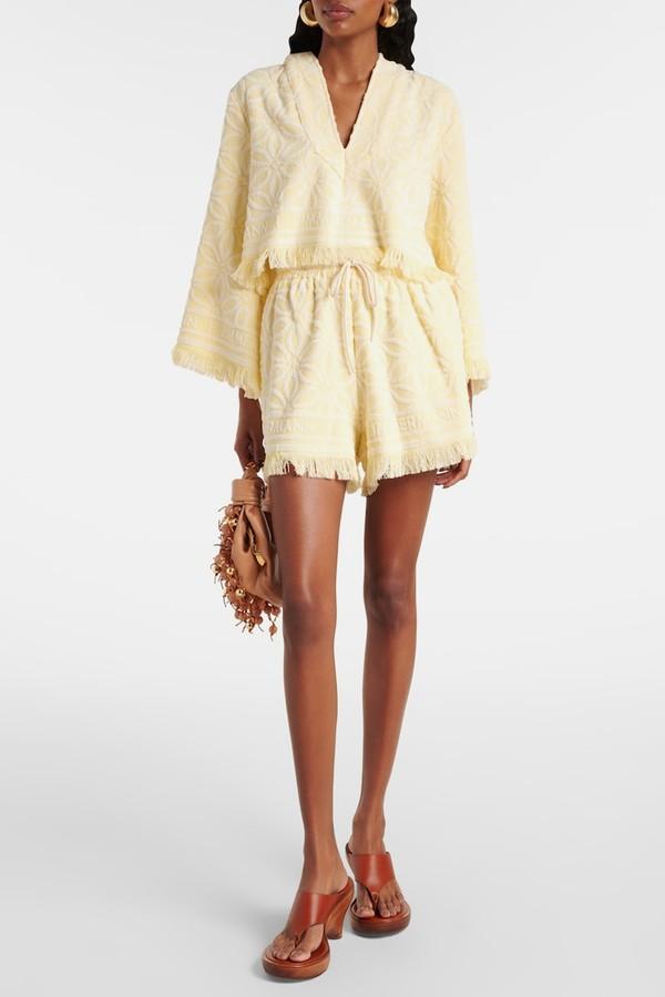 Coco Cotton Terry Shorts from Zimmermann