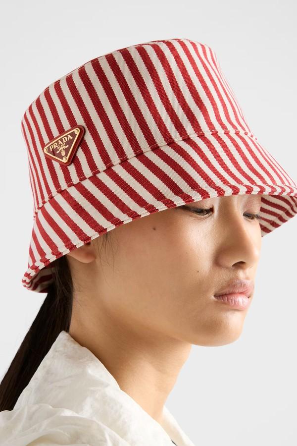 Cotton Bucket Hat from Prada