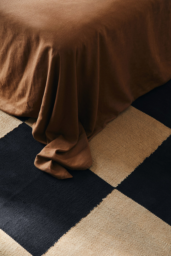 Checked Cotton Rug