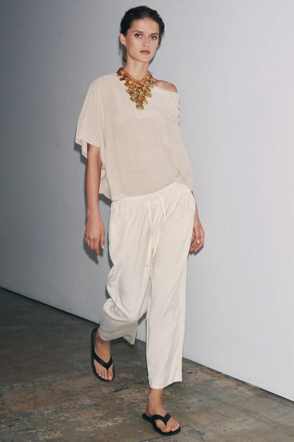 Wide Leg Jogging Trousers