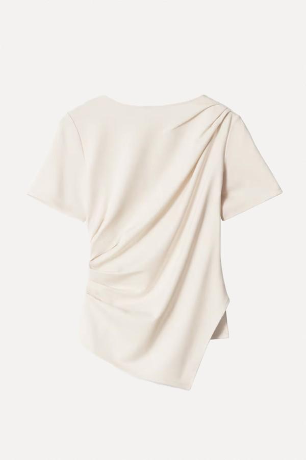 Draped Asymmetric T-Shirt from & Other Stories