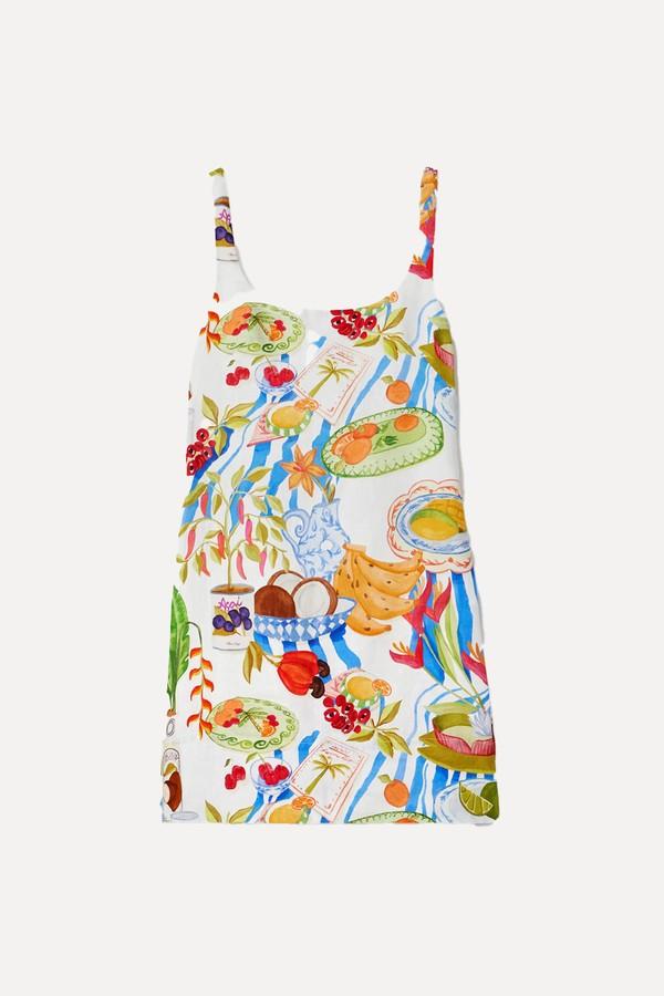 Printed Linen Mini Dress from Farm Rio