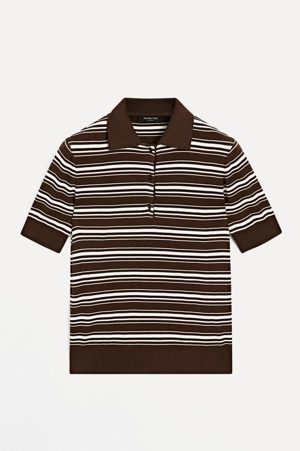 100% Cotton Polo Shirt from Massimo Dutti