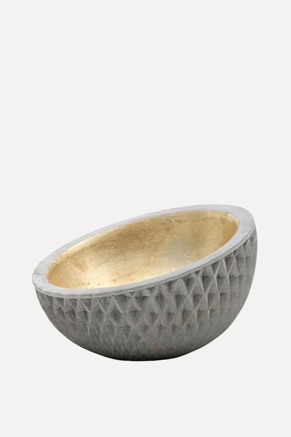 Crafted Concrete Bowl