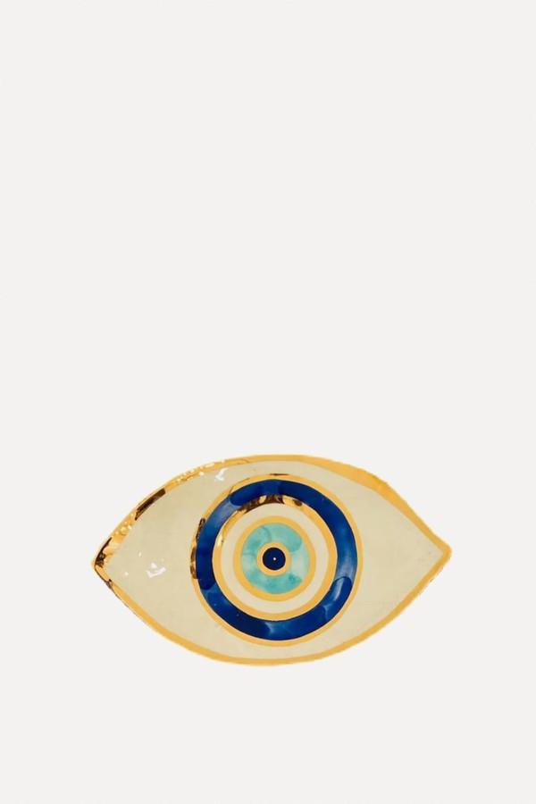 Evil Eye Shaped Plate