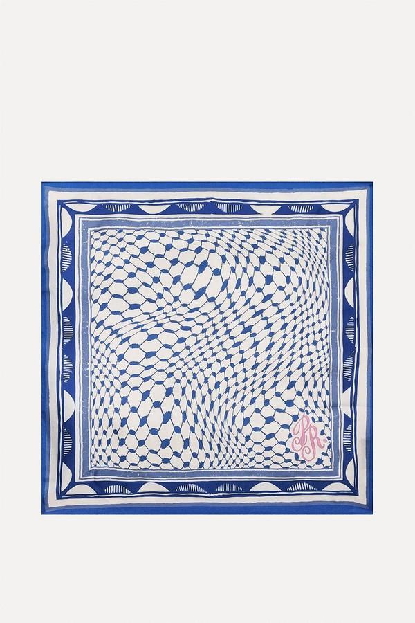 Fishnet Silk Bandana