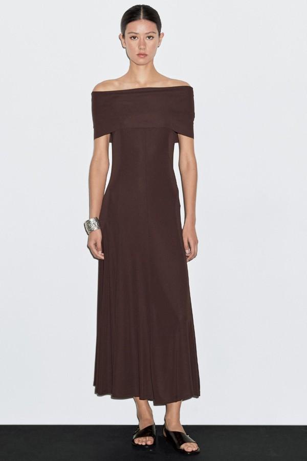 Long Strapless Dress