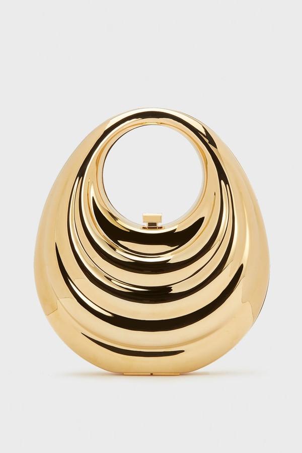 18K Gold Plated Metal Meleni Bag from L'Alingi