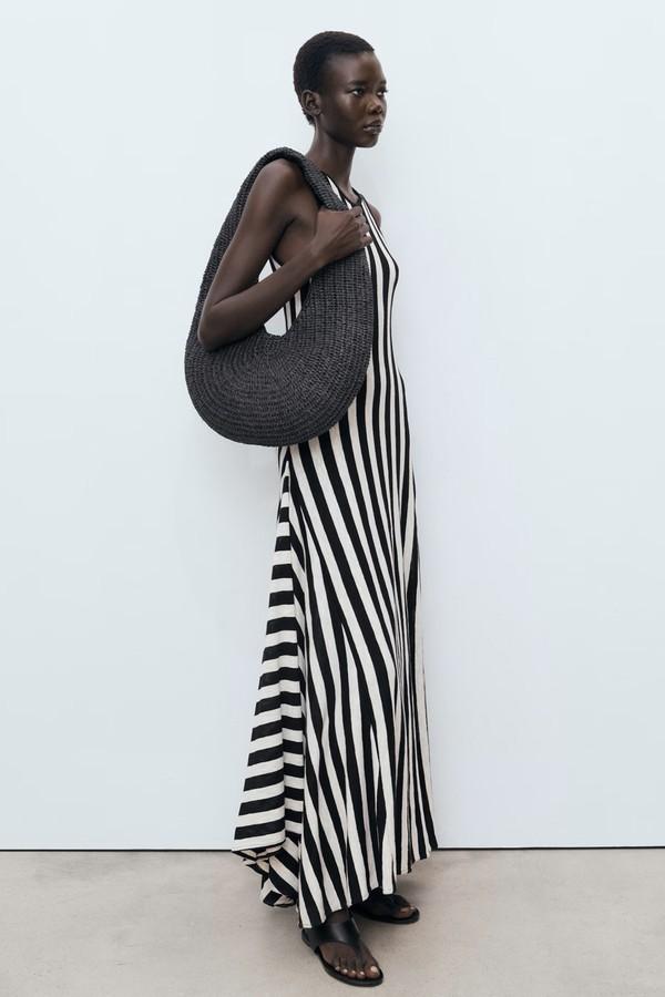 Asymmetrical Low-Knit Dress