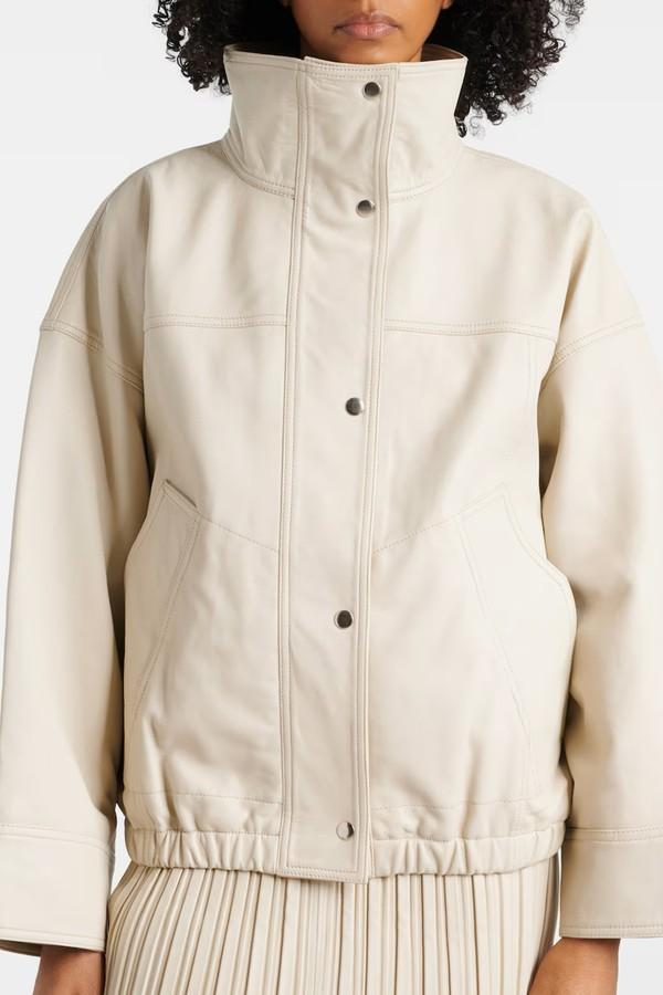 Leather Bomber Jacket from Róhe