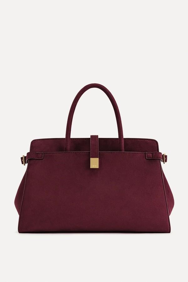 Faux Suede Tote from JW Pei