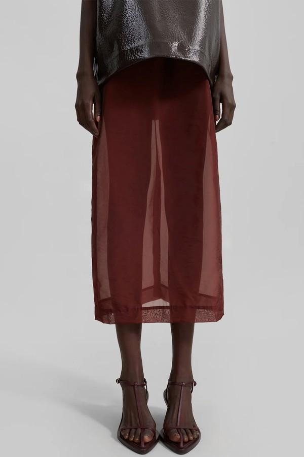 Calliope Semi Sheer Midi Skirt from The Frankie Shop