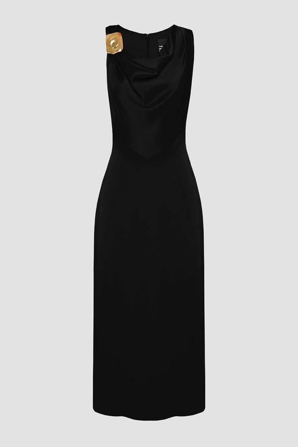 Cowl Neck Sleevless Dress