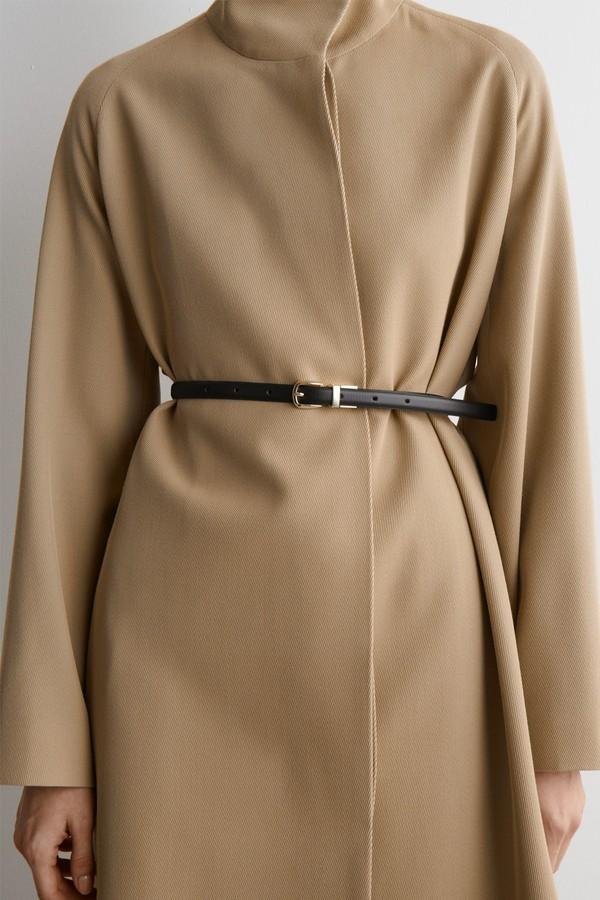 Reversible Slim Leather Belt