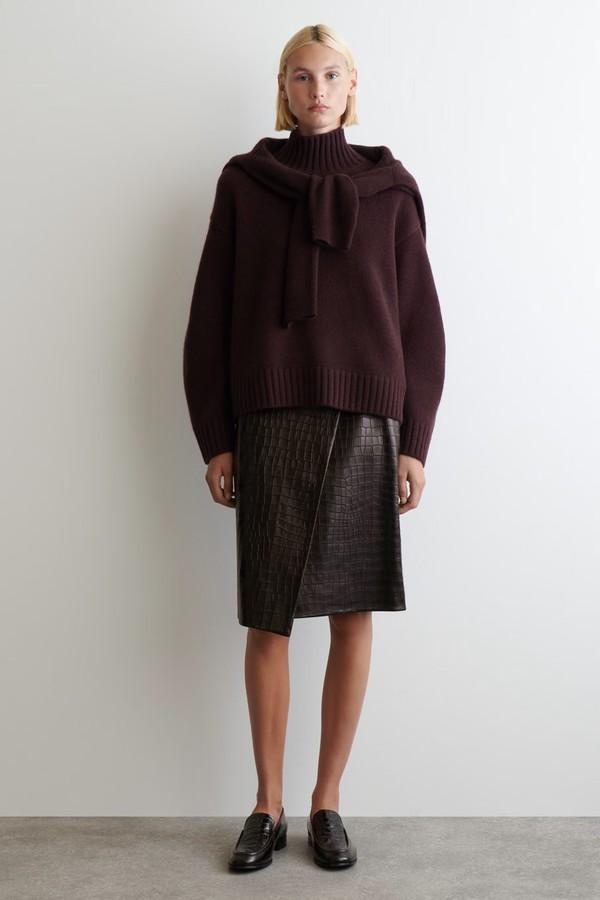 Cashmere High-Neck Jumper