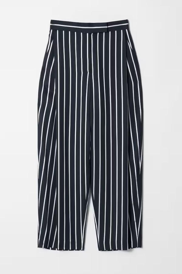 Deep Pleat Tailored Trousers