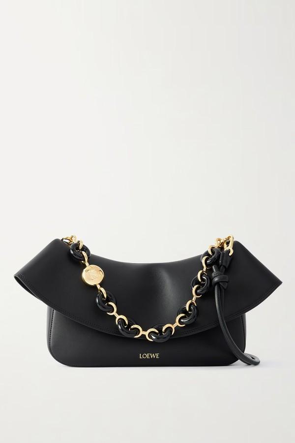 Ola Medium Embellished Leather Shoulder Bag from Loewe