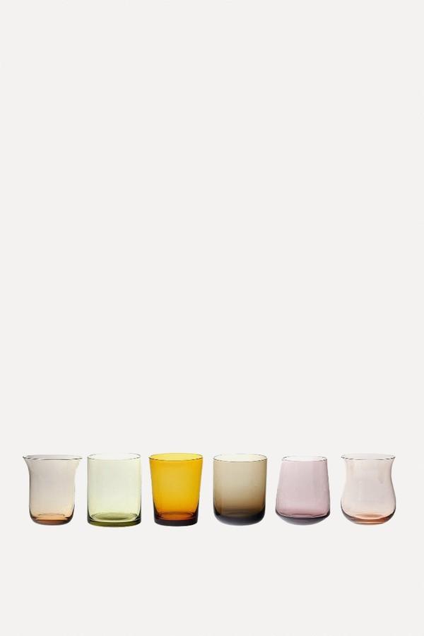 Amber Liquor Tumblers from Bitossi