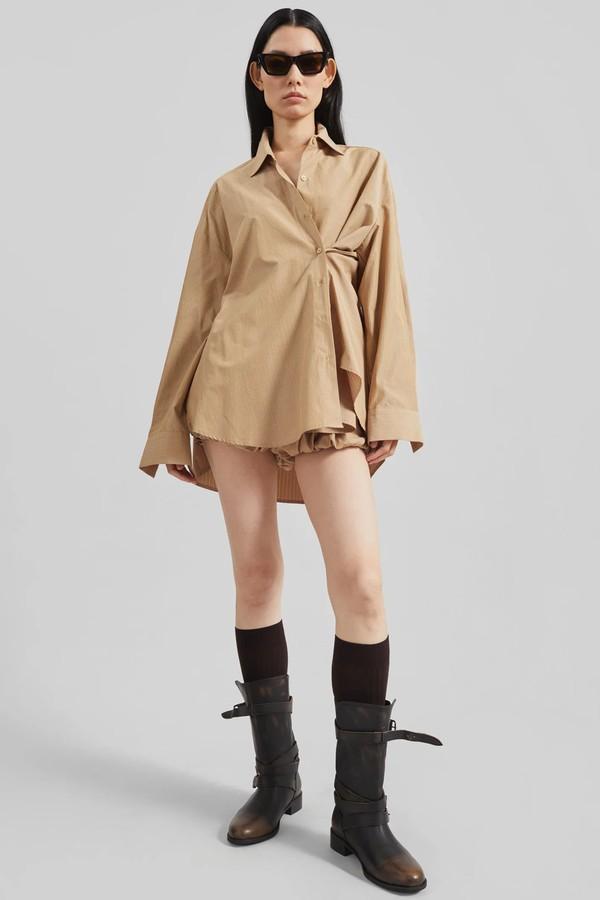 Medavy Side Button-Up Shirt