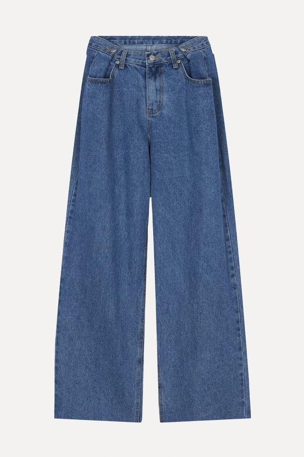 Hayla Denim Pants from The Frankie Shop