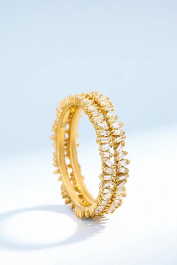 Classic Diamond Mini Baguette Eternity Ring Jackets