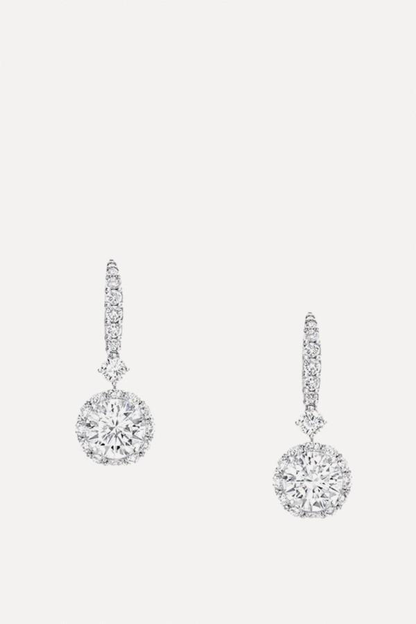 Icon Round Diamond Earrings