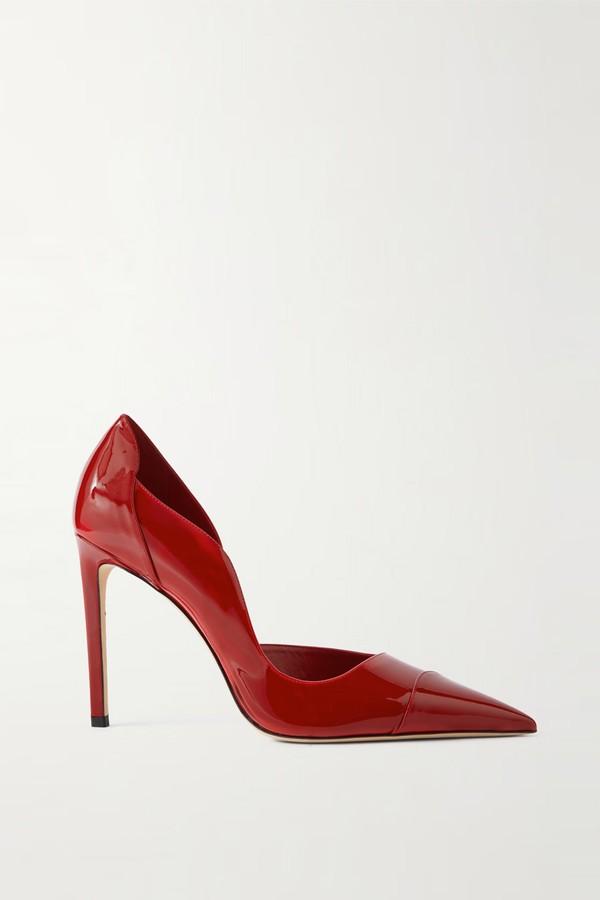 Brigitte 100 Patent-Leather Pumps from Jimmy Choo